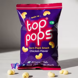 Top Pops Red Chicken Flavour (12Pcs to 96Pcs) Baked Pops Pakistani Snack
